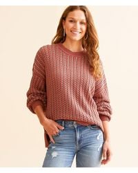 BKE - Contrast Stitch Sweater - Lyst