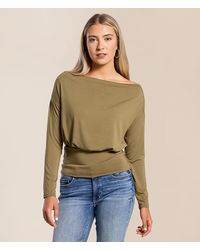 Willow & Root - Boatneck Dolman Top - Lyst