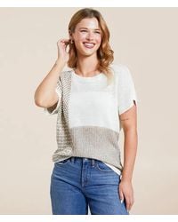 Blu Pepper - Patterned Sweater - Lyst