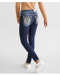 Miss Me - Low Rise Ankle Skinny Stretch Jean - Lyst
