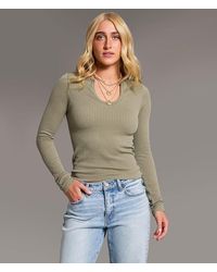 BKE - Textured Top - Lyst
