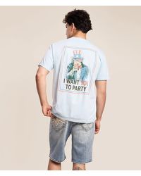 Old Row - Uncle Sam Party T-Shirt - Lyst