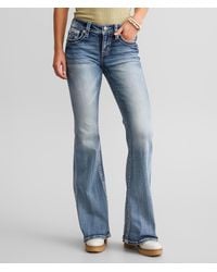 Miss Me - Mid-rise Flare Stretch Jean - Lyst