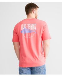 HUK - Rooster Tails T-shirt - Lyst