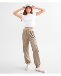 Gilded Intent - Jersey Net Cargo Jogger - Lyst