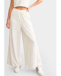 Z Supply - Scout Wide Leg Cropped Pant - Lyst