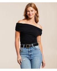 Willow & Root - Off The Shoulder Top - Lyst