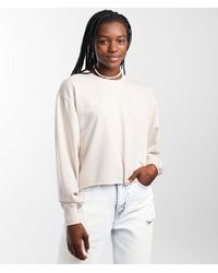 Z Supply - Clair Cropped Pullover Sweatshirt - Lyst