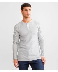 Outpost Makers - Heathered Henley - Lyst