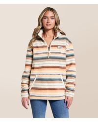 Hooey - Kodi Fleece Quarter Zip Pullover - Lyst
