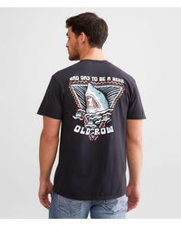 Old Row - Bad Day To Be A Beer Shark T-Shirt - Lyst