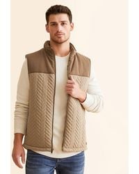 Outpost Makers - Color Block Quilted Vest - Lyst