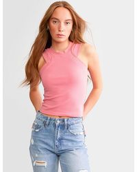 FITZ + EDDI - High Neck Tank Top - Lyst
