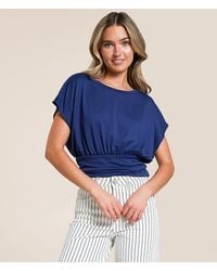 Willow & Root - Banded Dolman Top - Lyst