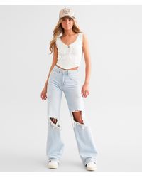 Free People - Tinsley High Rise Baggy Jean - Lyst