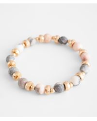 BKE - Swirl Bead Bracelet - Lyst