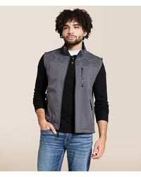 Hooey - Jackson Softshell Aztec Vest - Lyst