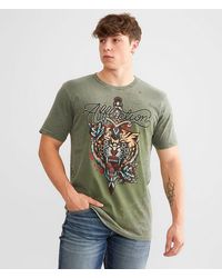 Affliction - Alchemic Dagger T-Shirt - Lyst
