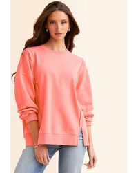 BKE - Raw Edge Pullover - Lyst