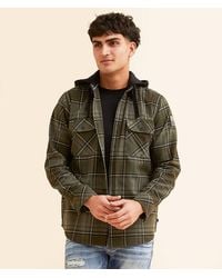 Howitzer - Canteen Hooded Flannel Shirt - Lyst