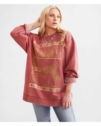 Wrangler - Heritage Denim Oversized Pullover - Lyst