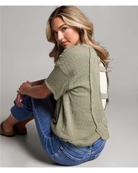 BKE - Open Back Top - Lyst