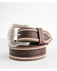 Ariat - Tooled Leather Belt - Lyst