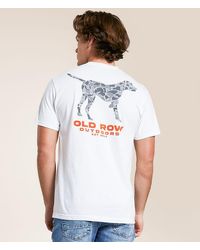 Old Row - Camo Pointer T-Shirt - Lyst