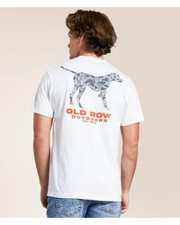 Old Row - Camo Pointer T-Shirt - Lyst
