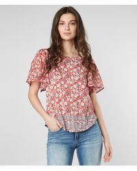 lucky brand womens tops blouse