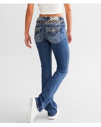 Miss Me - Mid-rise Tailored Boot Stretch Jean - Lyst