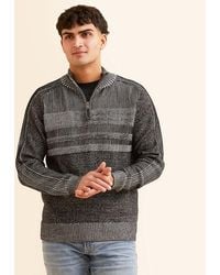 BKE - Plated Quarter Zip Sweater - Lyst