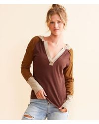 BKE - Color Block Hoodie - Lyst