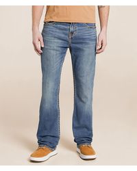 True Religion - Ricky Relaxed Straight Stretch Jean - Lyst