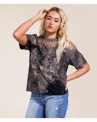 Affliction - Regal Chrome T-Shirt - Lyst