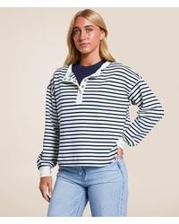 Blu Pepper - Striped Henley - Lyst