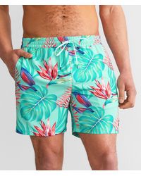 Hurley - Cannonball Volley Stretch Swim Trunks - Lyst