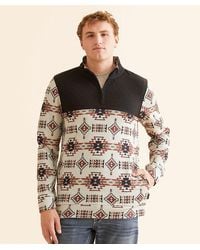 Departwest - Southwestern Quarter Zip Pullover - Lyst