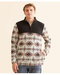 Departwest - Southwestern Quarter Zip Pullover - Lyst