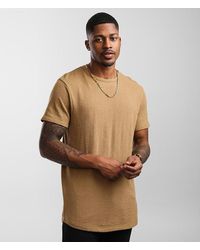 Nova Industries - Textured Knit T-Shirt - Lyst
