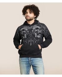 Affliction - Decimation Hooded Sweatshirt - Lyst