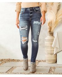Kancan - Kan Can High Rise Ankle Skinny Stretch Jean - Lyst
