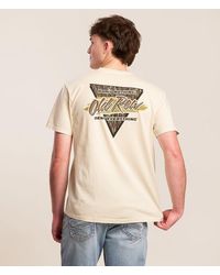Old Row - Camo Retro Triangle T-Shirt - Lyst