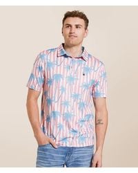 Flomotion - Resort Palms Performance Polo - Lyst