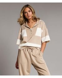 BKE - Striped Quarter Zip Pullover - Lyst