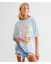 Billabong - The Sun Oversized T-Shirt - Lyst
