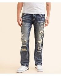 Rock Revival - Krase Relaxed Taper Stretch Jean - Lyst