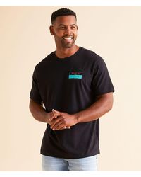 RVCA - Double Box Split T-Shirt - Lyst