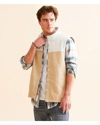 Departwest - Blocked Canvas Vest - Lyst