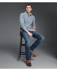 Outpost Makers - Marled Quarter Zip Sweater - Lyst